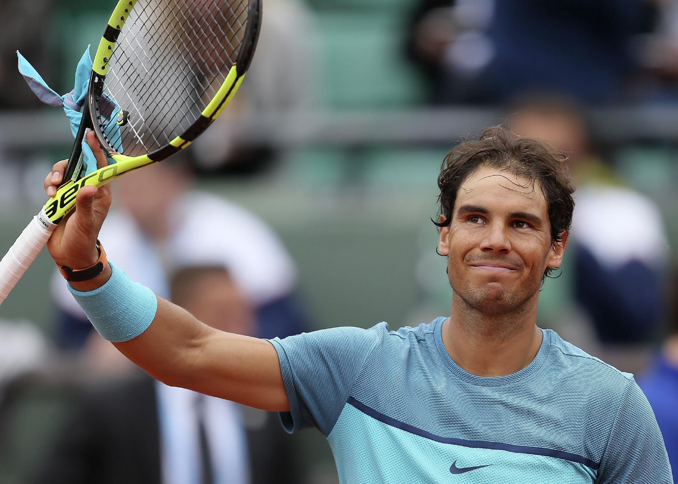 PHOTOS: Rafael Nadal Hurries Into Second Round Of Roland Garros – Rafael Nadal Fans