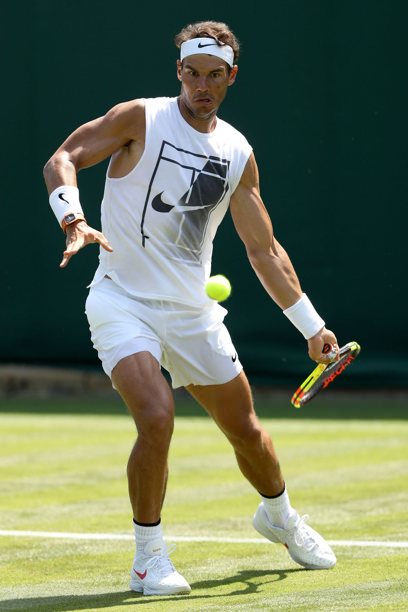 Wimbledon 2018: Thursday practice photos – Rafael Nadal Fans