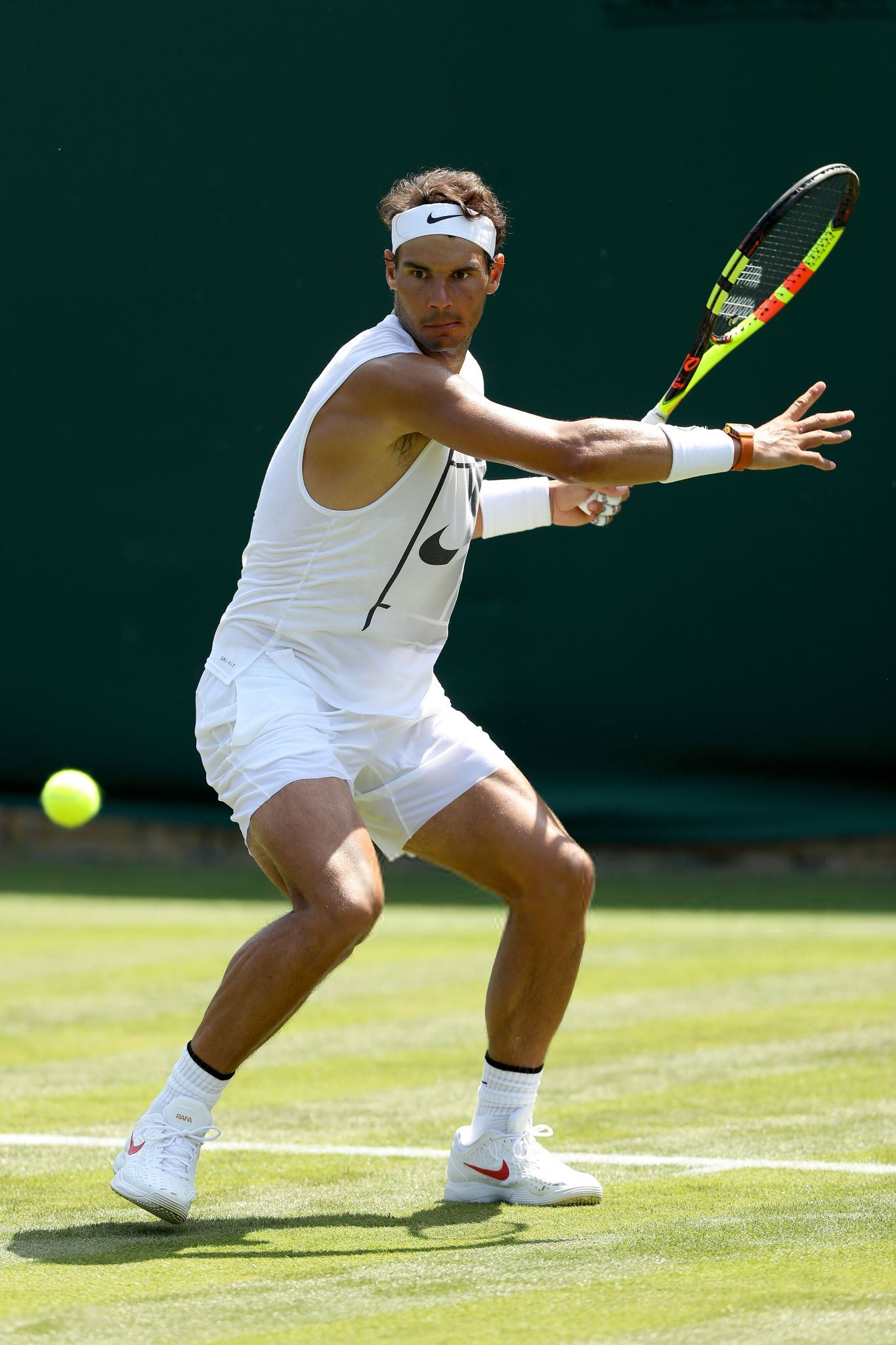 Wimbledon 2018: Thursday practice photos – Rafael Nadal Fans