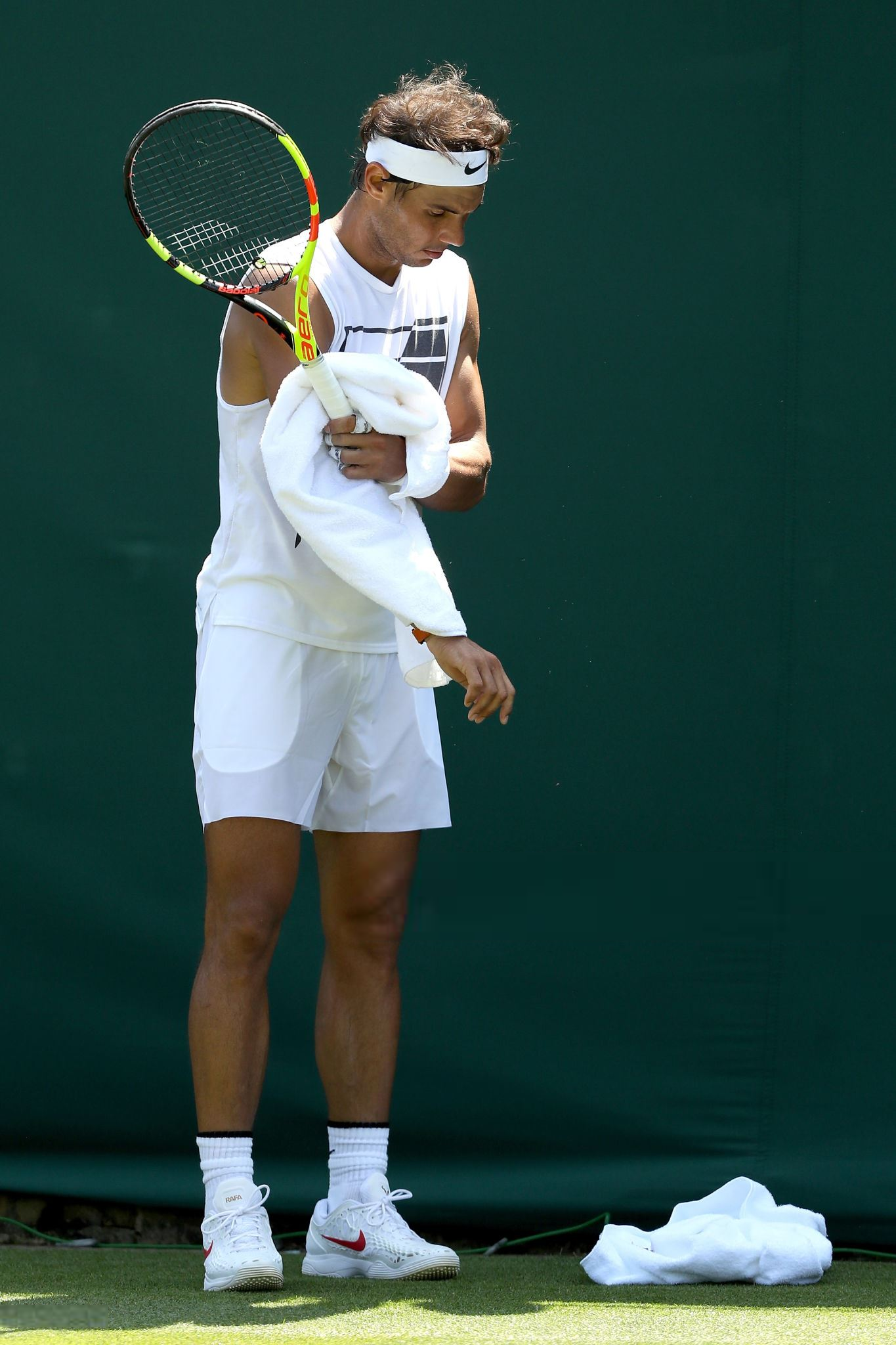 Wimbledon 2018: Thursday practice photos – Rafael Nadal Fans