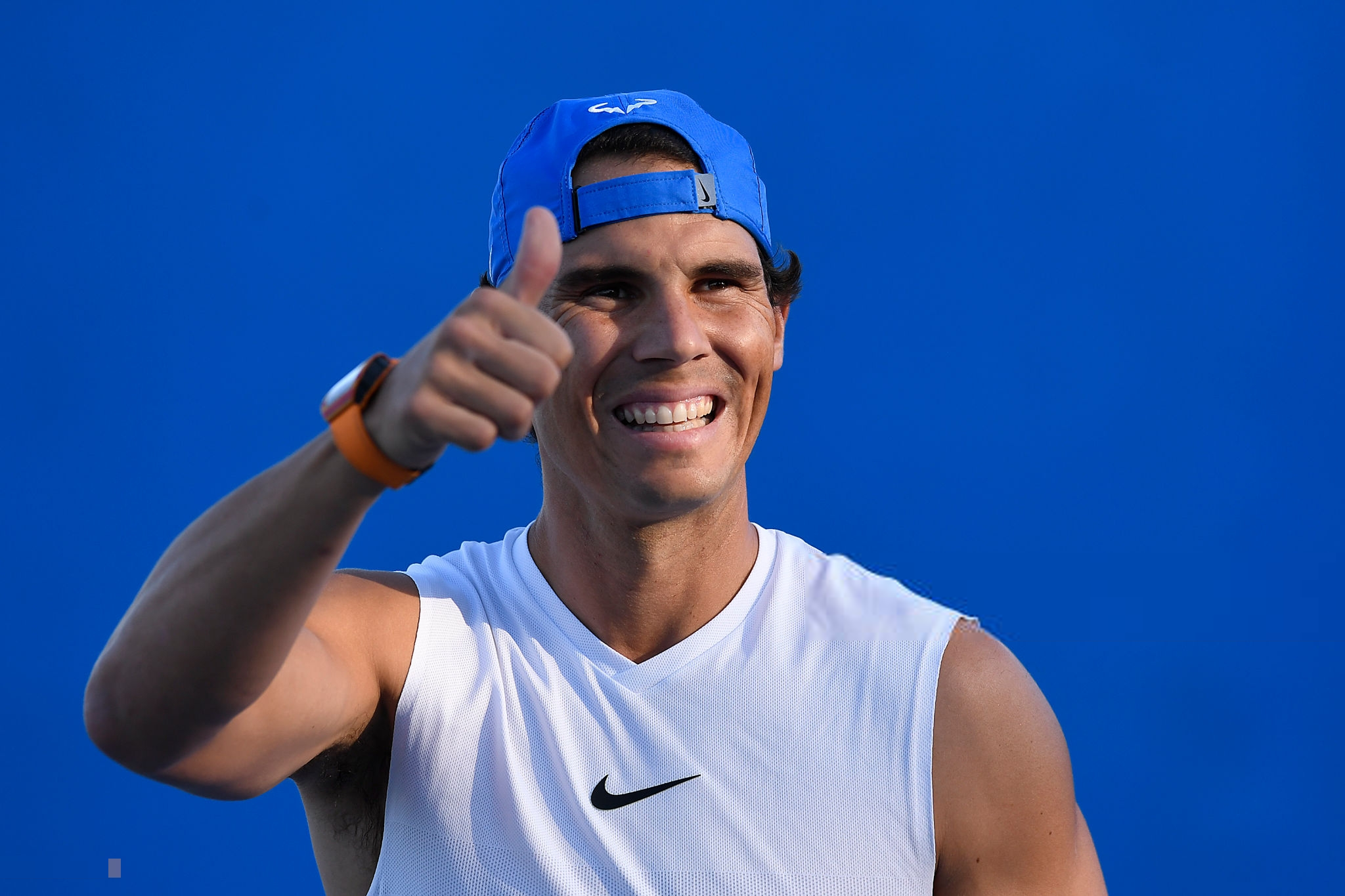 PHOTOS: Rafa’s first practice session in Brisbane – Rafael Nadal Fans